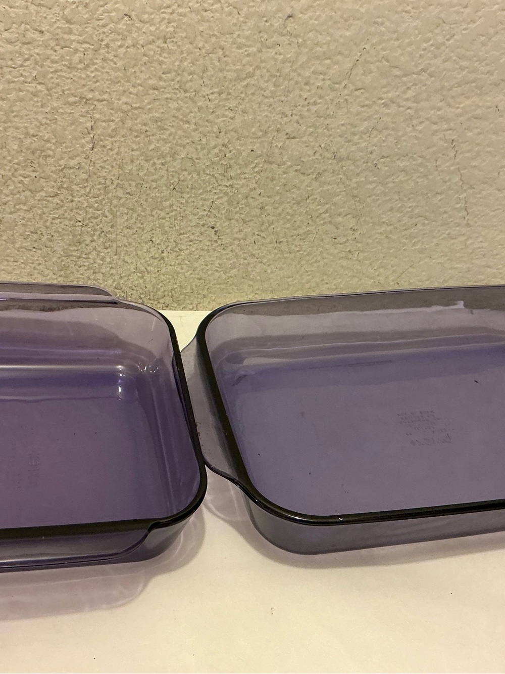 Pyrex Purple Glass Baking Dish Set - 2-Piece Square & Rectangular - Picture 2 of 9
